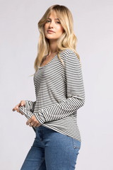 Lauren Stripe Long Sleeve Tee