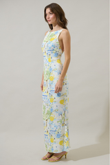 Bart Town Open Back Midi Dress