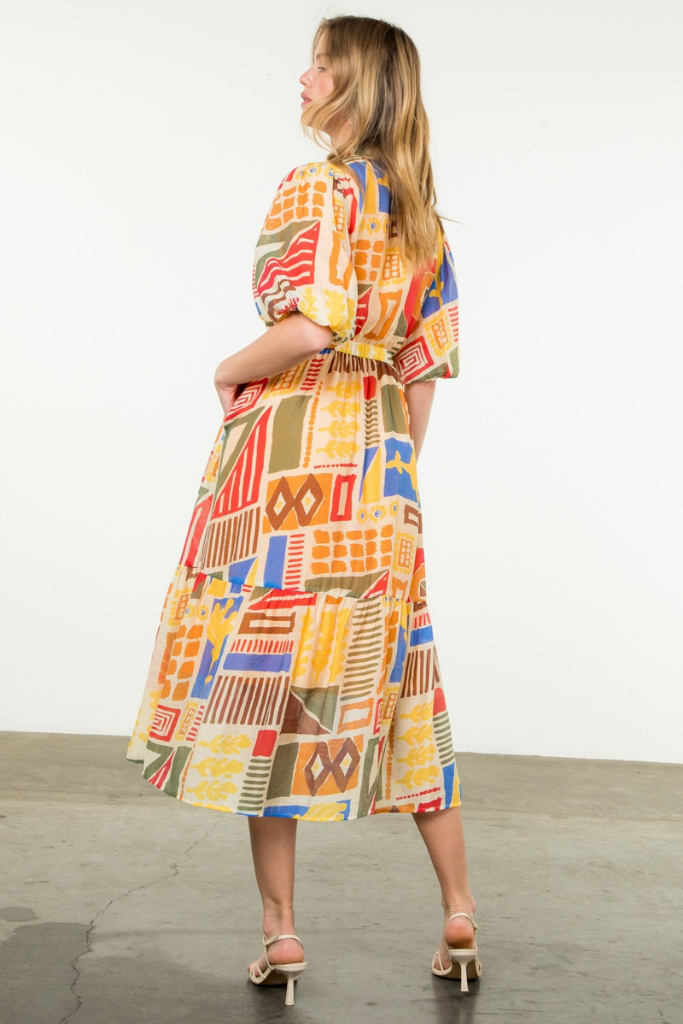 Sunny Days Ahead Midi Dress