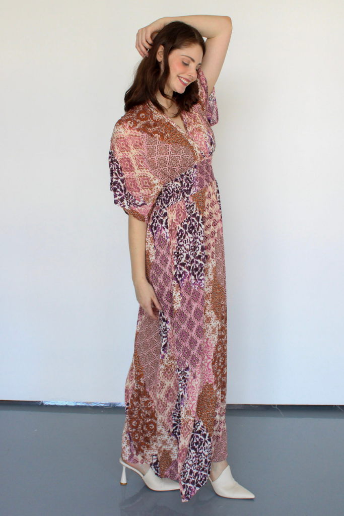 Matilda Patchwork Maxi Dress