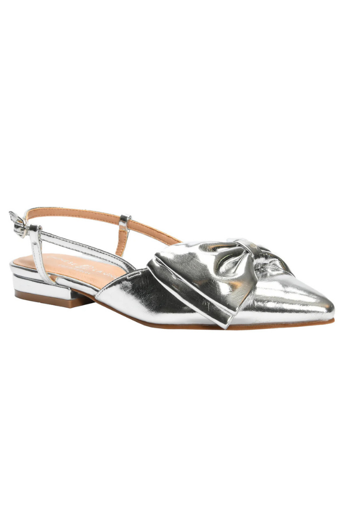 Harmony Bow Slingback Mule