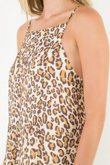 Hattie Leopard Print Maxi Dress