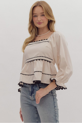 Mabel Babydoll Top