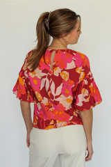 Inner Fire Floral Top