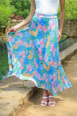 Love Story Floral Maxi Skirt