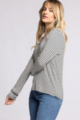 Lauren Stripe Long Sleeve Tee