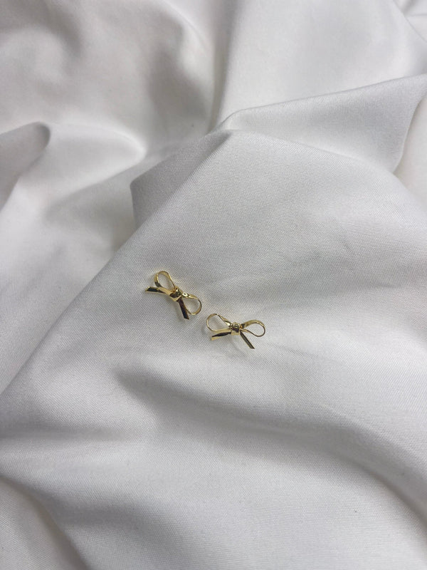 Ivy Bow Stud Earring