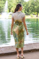 Monet On My Mind Midi Dress