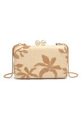Seaside Straw Clutch