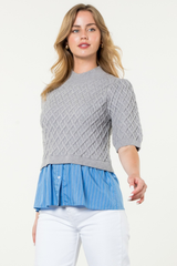 Soft Spoken Sweater Top