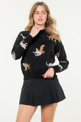 Layla Leopard Sweater