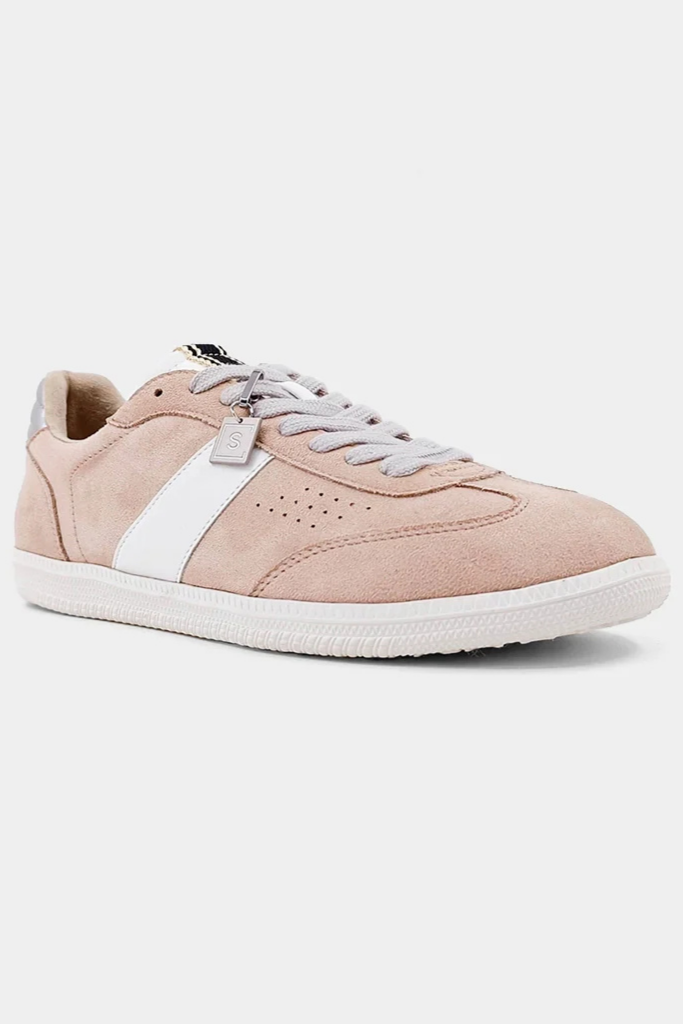 Sydney Suede Sneaker In Taupe