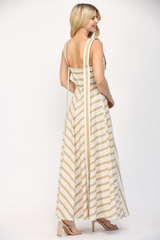 Paige Stripe Maxi Dress