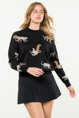 Layla Leopard Sweater