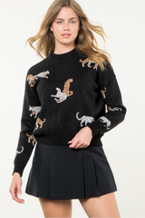 Layla Leopard Sweater