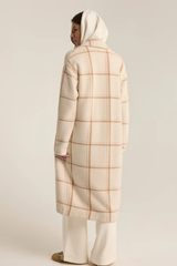 Mason Windowpane Knit Coat by Z Supply