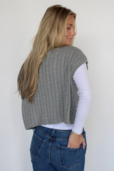 Lock And Key Cable Knit Sweater