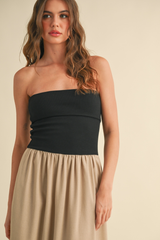 Ginger Linen Maxi Dress