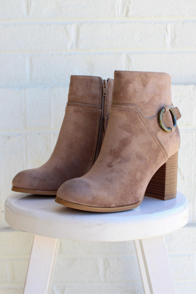 Wake Me Up Suede Bootie