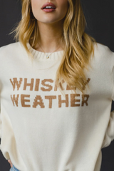 Whisky Weather Sweater in Ivory