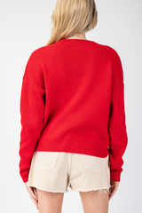 Very Merry Sweater In Red