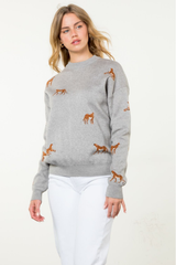 Shannon Cheetah Sweater