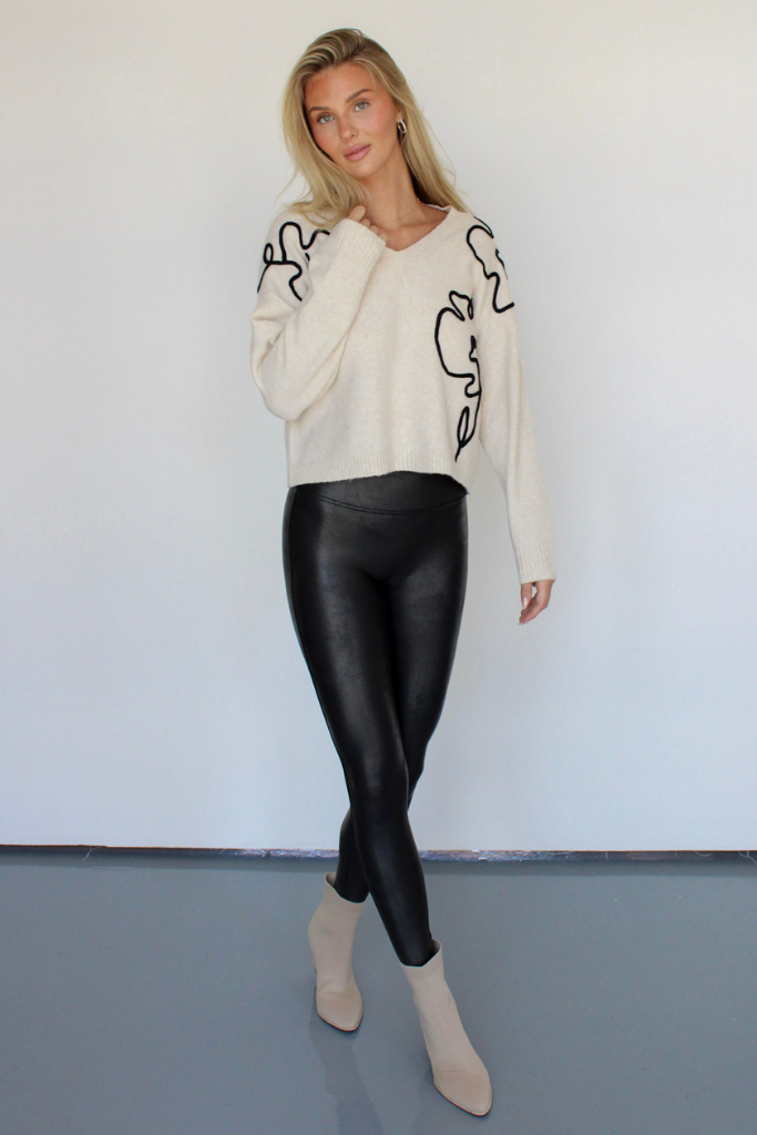 Shine On Faux Leather Leggings