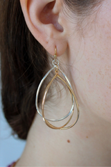 Double Trouble Dangle Earring