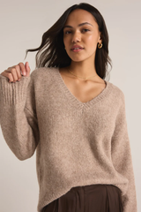 All I Want V Neck Sweater by Z Supply