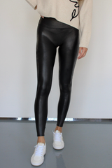 Shine On Faux Leather Leggings