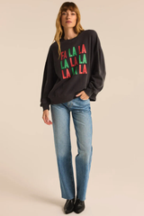 Fa La La Crewneck Sweatshirt By Z Supply