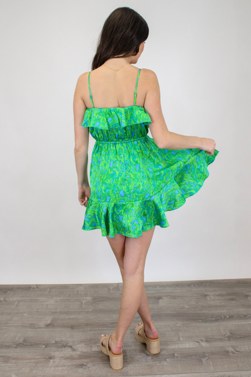 Spring Exotica Mini Dress