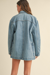 Madison Avenue Denim Blazer