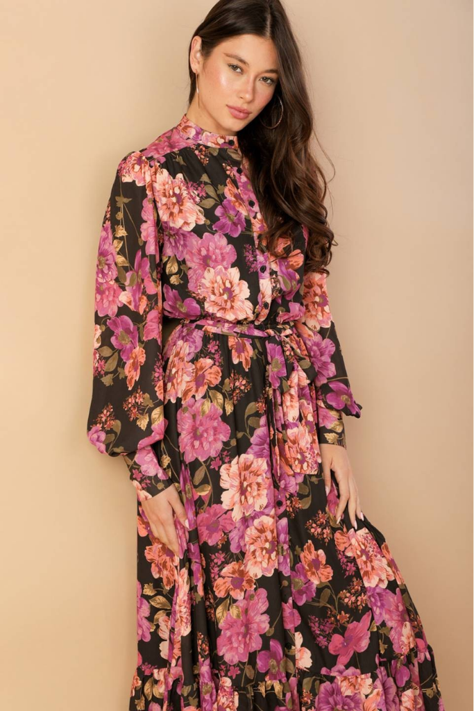 Georgina Floral Maxi Dress