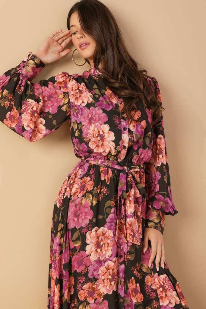 Georgina Floral Maxi Dress