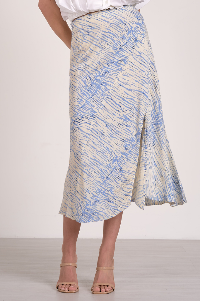 Camelia Printed Midi Skirt