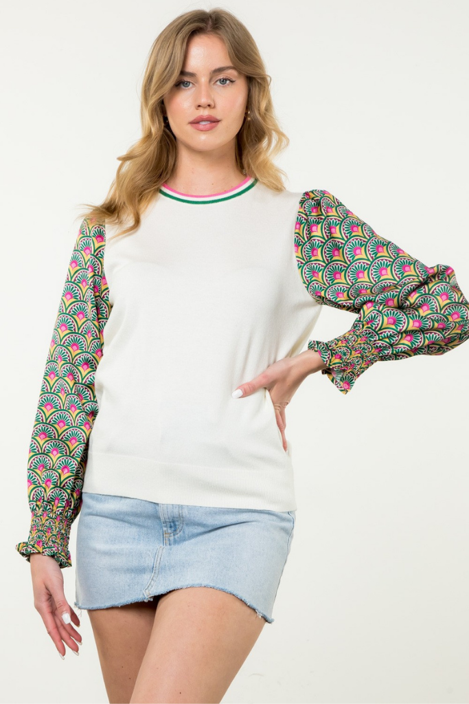 All In The Details Long Sleeve Top