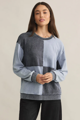 Fair & Square Denim Sweatshirt by Z Supply