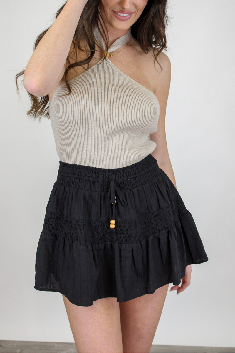 Everleigh Ruffle Mini Skirt