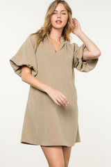 Ember Corduroy Mini Dress