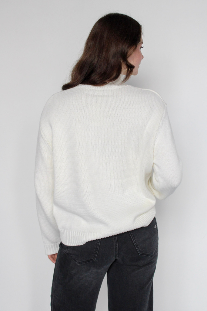 Ciao Bella Mock Neck Sweater By Z Supply