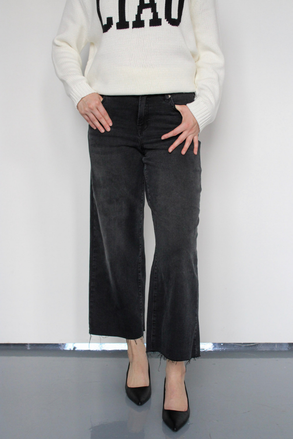 Parker Crop Wide Leg Jean