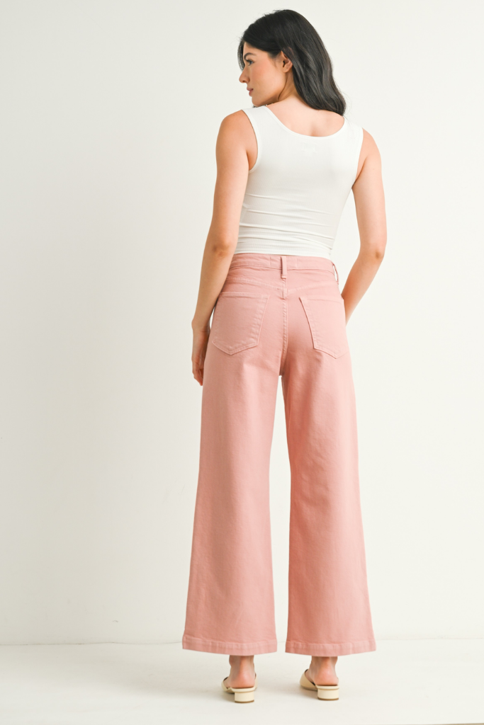 Pippa Wide Leg Ankle Jean