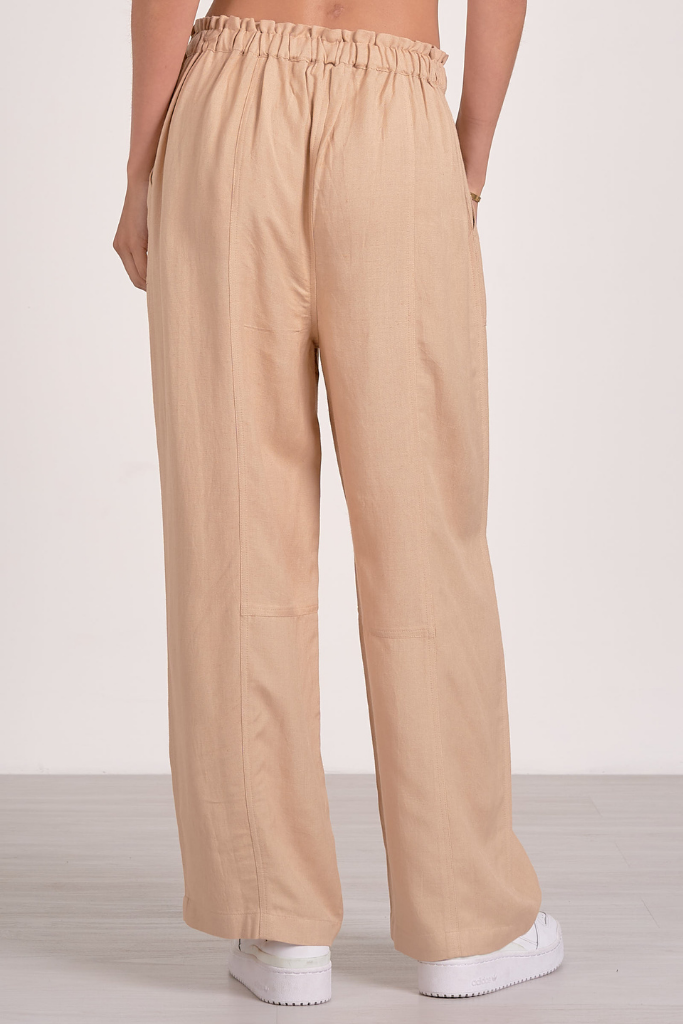 Mari Linen Drawstring Pant