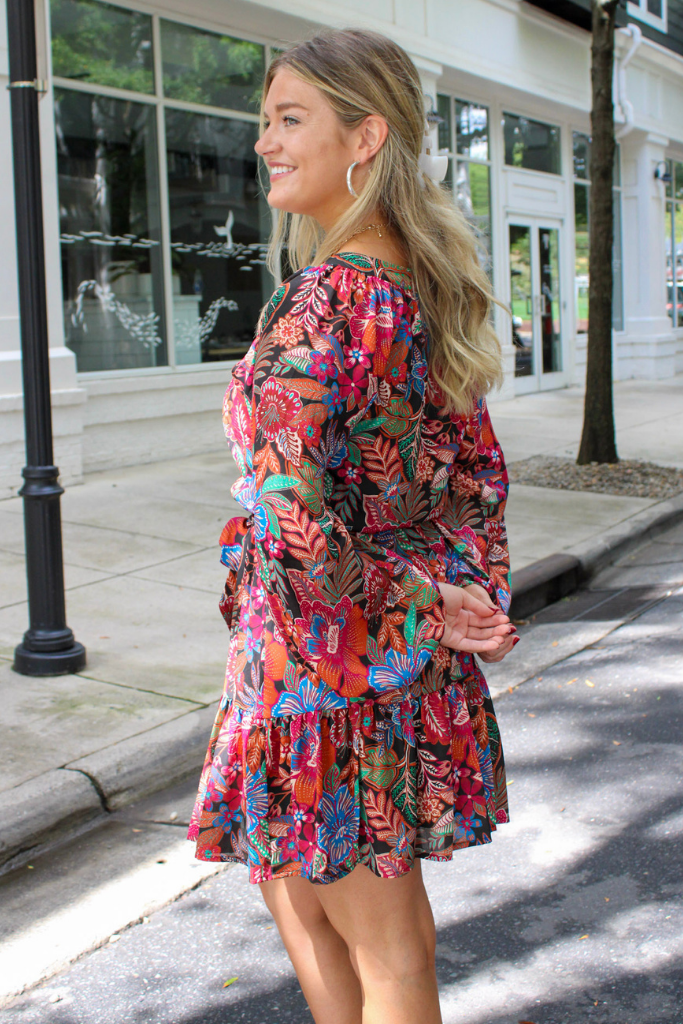 Just Like That Floral Mini Dress