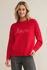 Love Notes Boyfriend Sweater by Z Supply