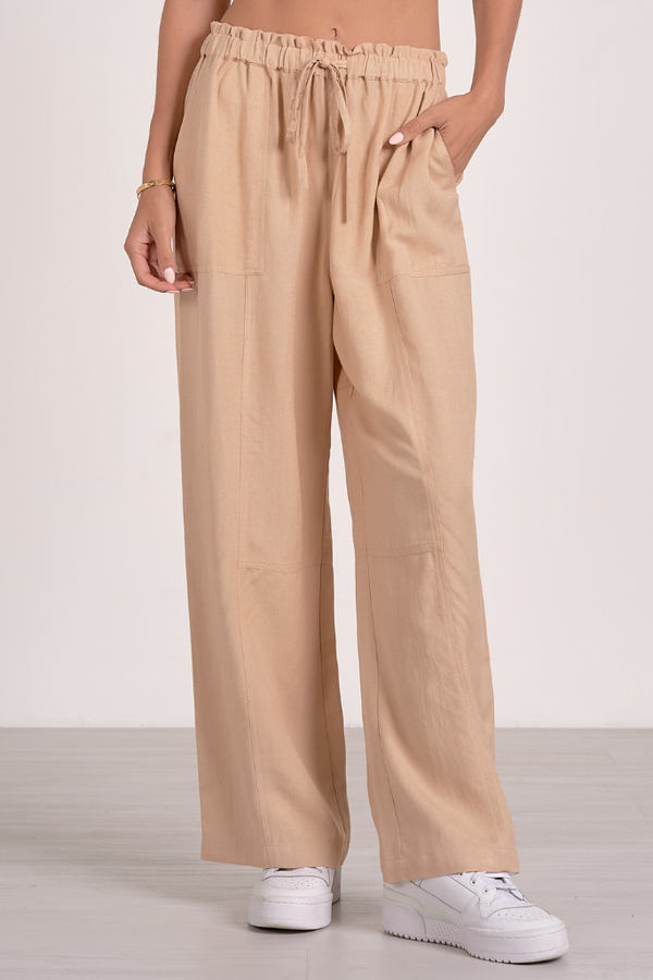 Mari Linen Drawstring Pant