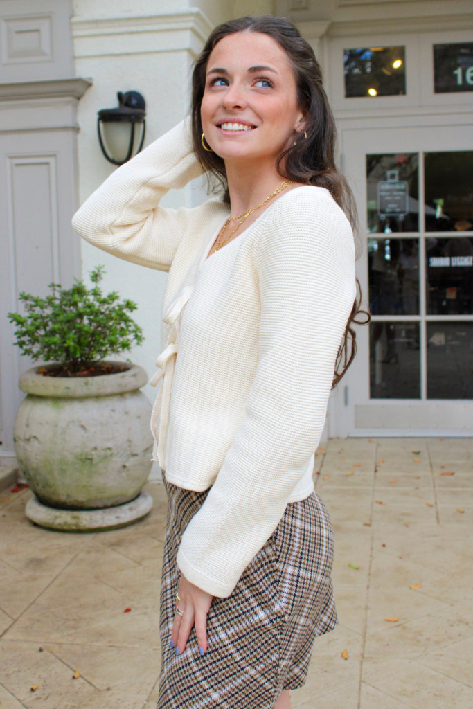 New York Minute Sweater in Cream