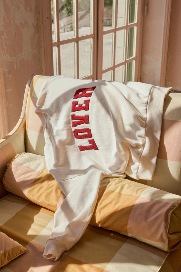 【MODERNIF】Sealing double-layered overfit sweatshirt Loose Crewneck / 2060 REV - Offwhite – Revolution.eu