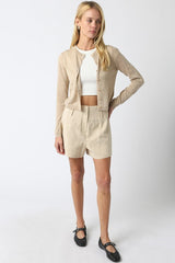 Bella cardigan in tan